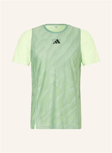 adidas herren sport t-shirt tennis laufshirt funktionsshirt neon grün schwarz|Entdecke neue Tennis.